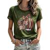 Women's Football Fan Shirt for Day Support and Team