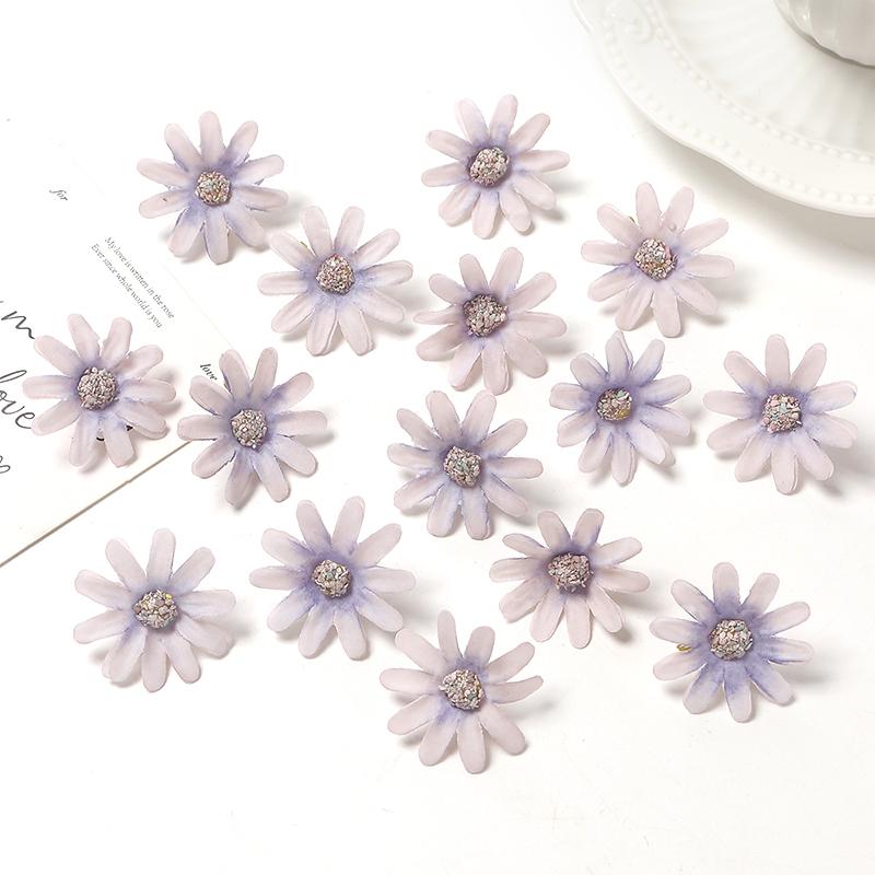 30/50Pieces 3cm Silk Rose Artificial Flowers Heads Fake Flowers for Home Decor Room Wedding Decoration DIY Garland Accessories