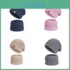 Conjunto de Gorro e Cachecol de Tricô Para Calor de Inverno Com Proteção Para Uso ao Ar Livre