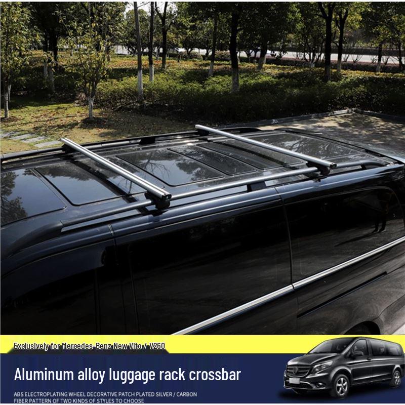 

Mercedes-Benz V-Class Roof Rack Crossbars for V260/V250, V300L Models Standard Size чёрный