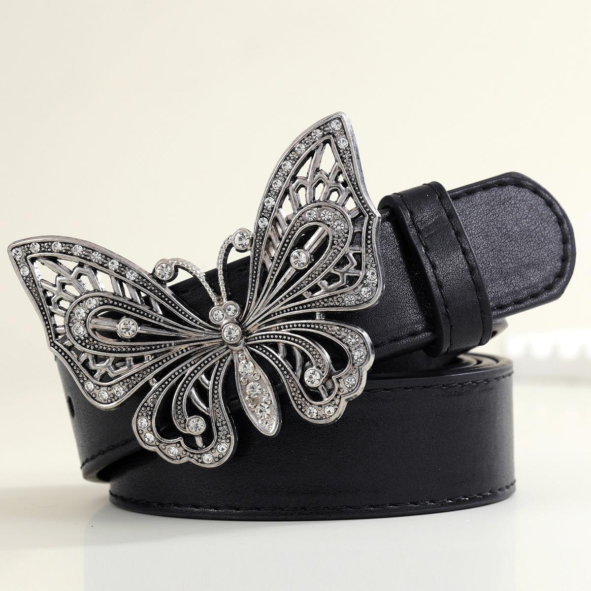 

Платье Винтажный Пояс-Бабочка Женский Бриллиантовый Пояс 112cm чёрный