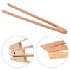 Salad Bread Serving Tong Dessert Sugar Ice Clip Wooden Food Toast Tongs Kitchen Gadgets BBQ Grilling Tong