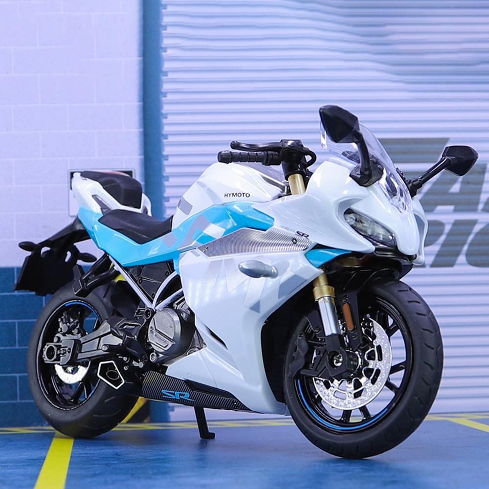 1/12 CFMOTO 250SR Motorradmodell, Simulierte Legierung Druckguss Kinderspielzeug, Motorradgeschenke für Jungen, Auto-Dekoration