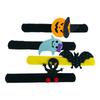 Holiday Wrist Accessories Set of 10 Slap Bracelets for Group Guests, Seasonal Wristbands for Class Parties and Family Plans