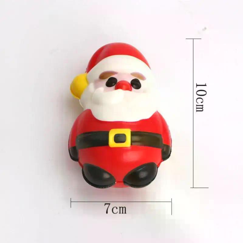 Christmas Stress Relieving Toy Santa Claus Christmas Tree Squeezing Bouncing Toy New Year Gift 2025 Christmas Party Decoration