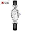 OFNS Women's Retro Oval Waterproof Luxury Wristwatch