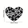 Heart of Hearts Metal Wall Art - Perfect Home Decor Gift for Living Room, Bedroom, and Dining Room