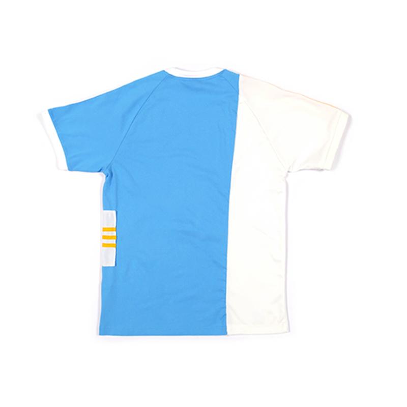 Adidas Originals Abax Three-Stripe Color Block Crew Neck Short Sleeve T-Shirt Men Tops Blue IM9392(GROUP383-03)