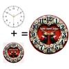 12 Inch Glass Wall Clock That Is Lightweight Yet Feels Substantial and High-Quality