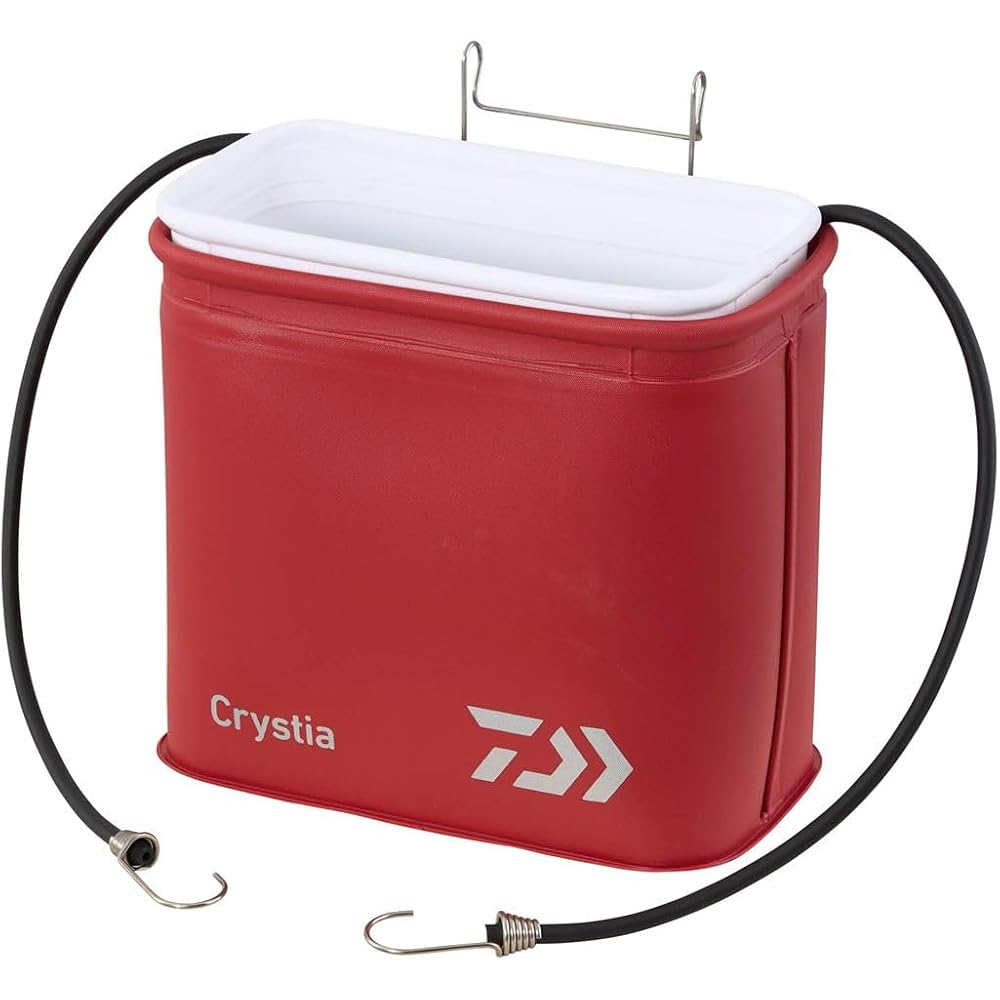 Daiwa Christia Wakasagi Live Bait Bucket H21 (B) Red 21L Fishing Accessory