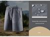 Men's Quick-Dry Ice Silk Sports Shorts - Summer Casual Fitness Capris for Running & Beach