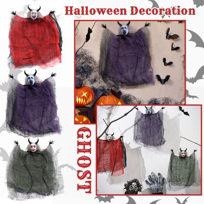 Decorações de Halloween, Decorações de Fantasmas Assustadoras de Halloween, Adereços de Decoração de Casa Mal-Assombrada, Atmosfera de Halloween