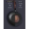 COOKER KING No-Coating Wrought Iron Stir-Fry Wok