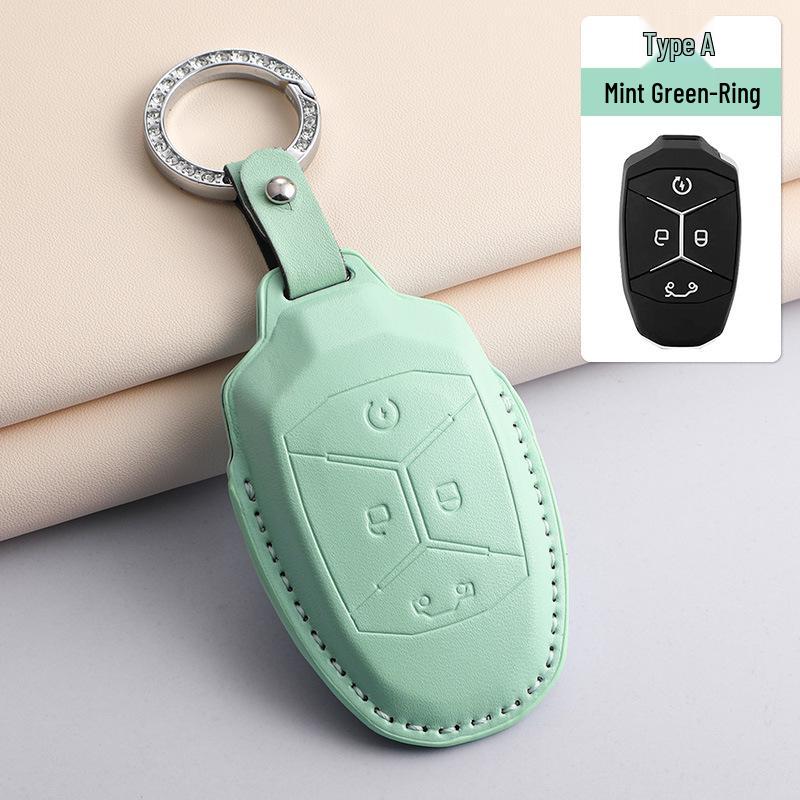 Suitable for Lynk & Co Key Case: Models 03/05/06/07/09, Emp Shell, Z10/Z20, Cute Buckle, Dropshipping Available