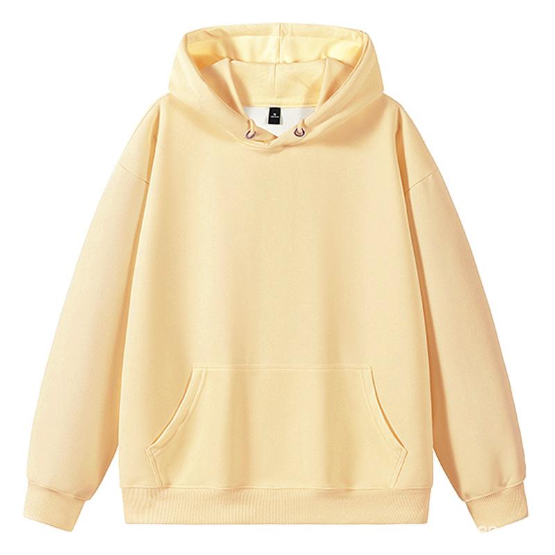 Damen Baumwoll-Hoodie im individuellen Lazy Style - Langärmlig, lockere Passform, Koreanische Herbstmode