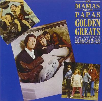 CD MAMAS & PAPAS - Golden Greats MCLD19125 MCA Records UK Rock Used