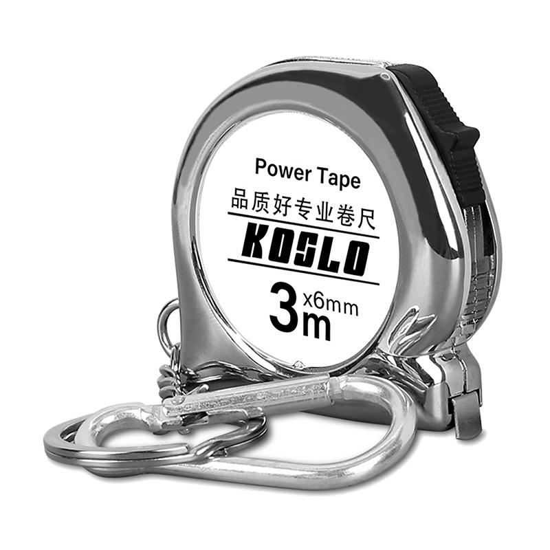 

300cm Portable Mini Tape Measure Delicate Small Household Measuring Tape Retractable Key Chain Tape Measure Mini Measuring Tools серебряный