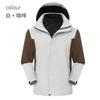 Jakke herre fargeblokk 2025 høst og vinter ny herre ungdom vindtett mote avslappet toppjakke trend