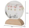 Chatani Glass Float Thermometer, Round, "Moomin" Design, W10 x D3.5 x H12.5cm, "FunScience" Item No. 152-333232