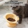 Cat Water Ceramic Bowl Raised Pet Drinking Eating Food Bowls Puppy Dogs Elevated Tilted Feeder Products