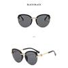 Women's Sunglasses, Fashionable Cat's Eye Half-frame Sunglasses