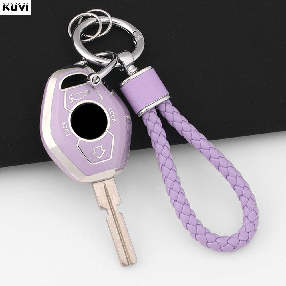 New TPU Smart Car Key Case Cover Shell Holder Fob for BMW X3 X5 Z3 Z4 3 5 7 SERIES E38 E39 E46 E83 1998-2005 Protector Keychain