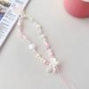 Aesthetic Phone Wrist Strap Beaded Phone Lanyard Bracelet Keychain Phone String Phone Charms Phone Decoration Accessory