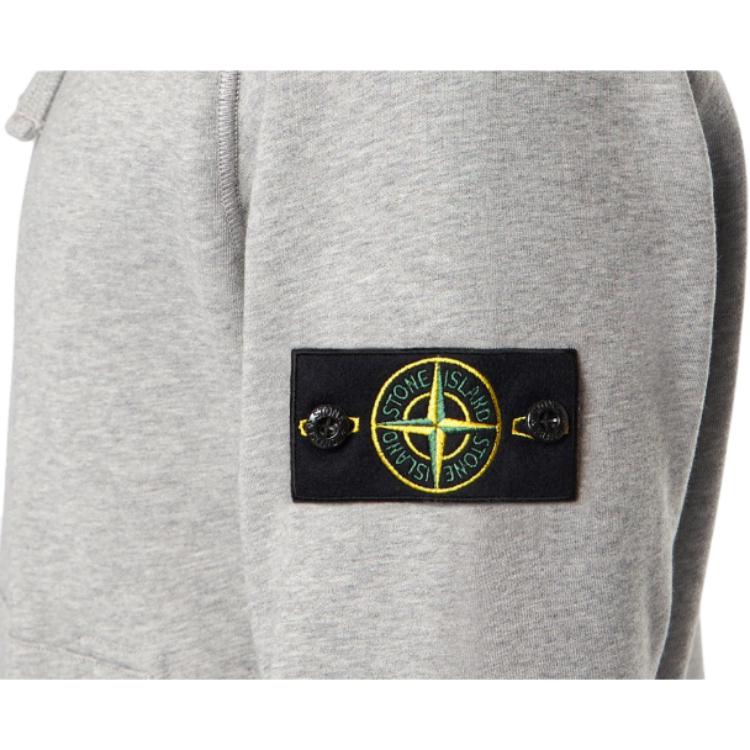 Stone Island Zip Hooded Long Sleeve Sweatshirt Men sweatshirt K2S1561000-61S0M51-V0M64