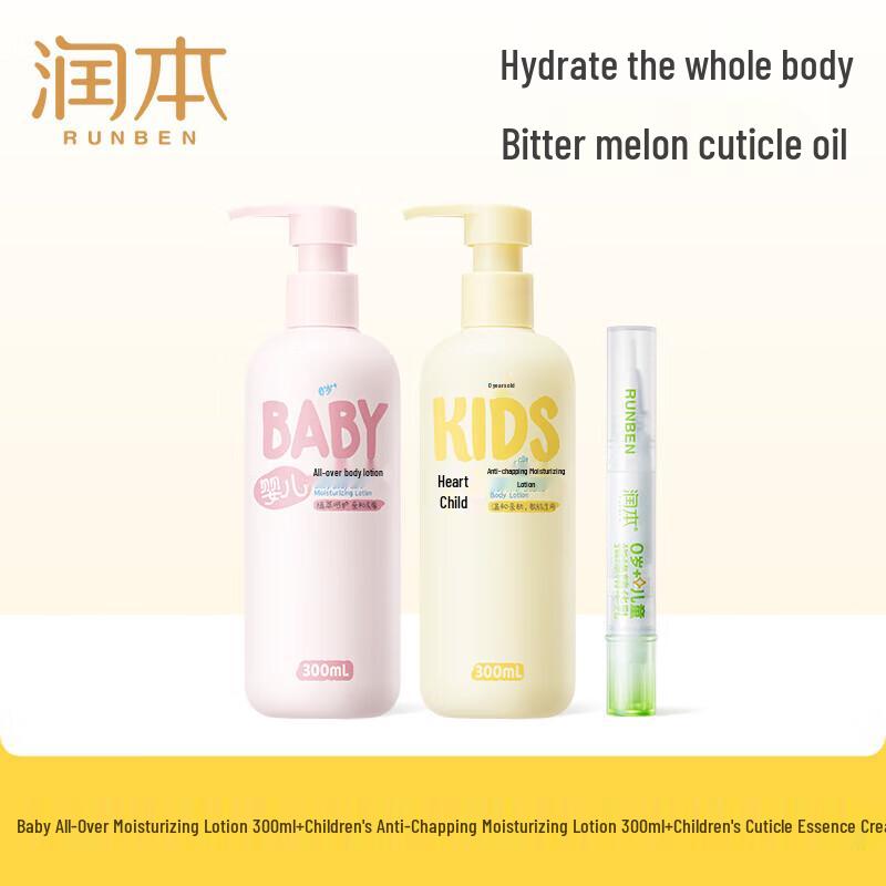 RUNBEN Autumn/Winter Moisturizing Lotion & Cuticle Essence Set