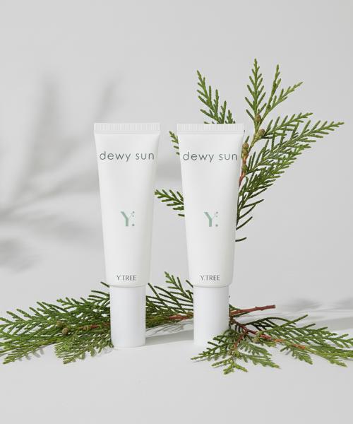 Dewy Sun Cream (SPF 50+/PA++++) 2-Piece Set