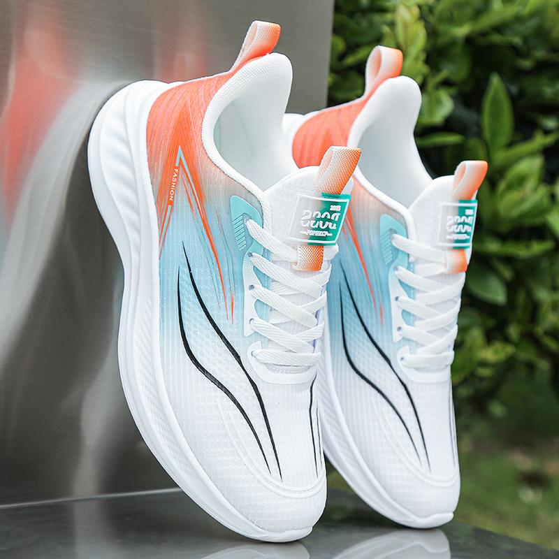 

2025 большие размеры весенне-летняя мужская обувь легкие кроссовки для бега папы обувь для студентов повседневная дышащая сетчатая обувь мужская спортивная обувь 39