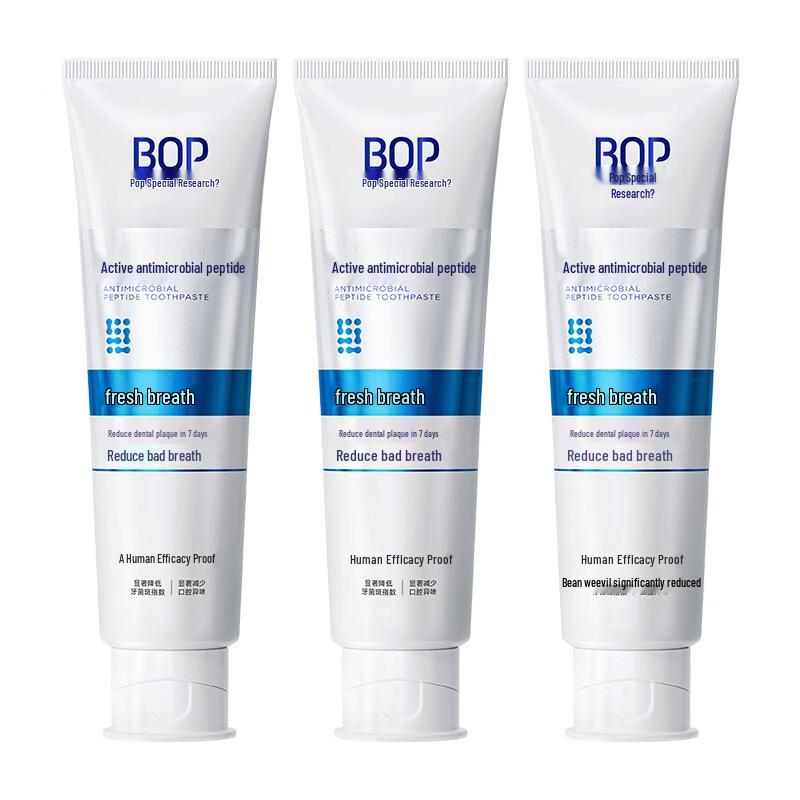 

BOP Active Antibacterial Peptide Fresh Breath Toothpaste
