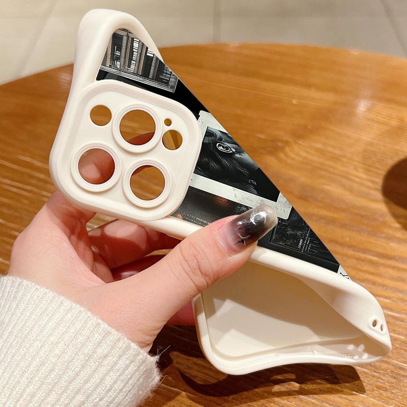 Мягкий силиконовый чехол с рисунком туза пик для iPhone 16 Pro Max 15 Plus 14 13 Pro 12 — фото 4