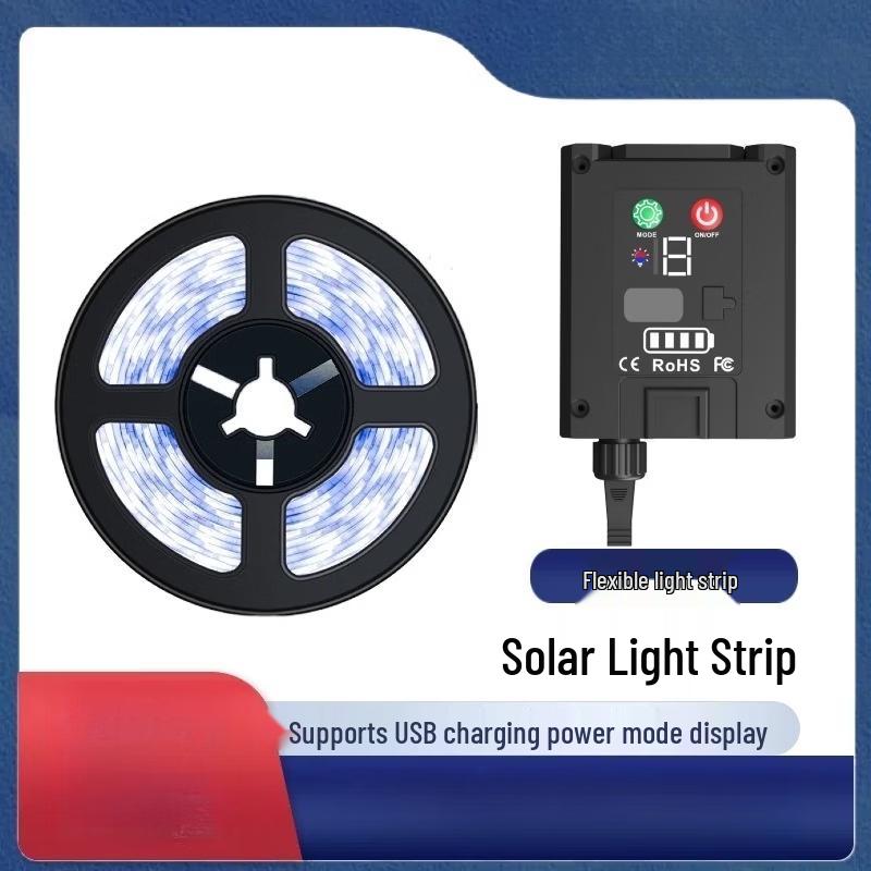 Nufeng Solar LED Camping String Lights