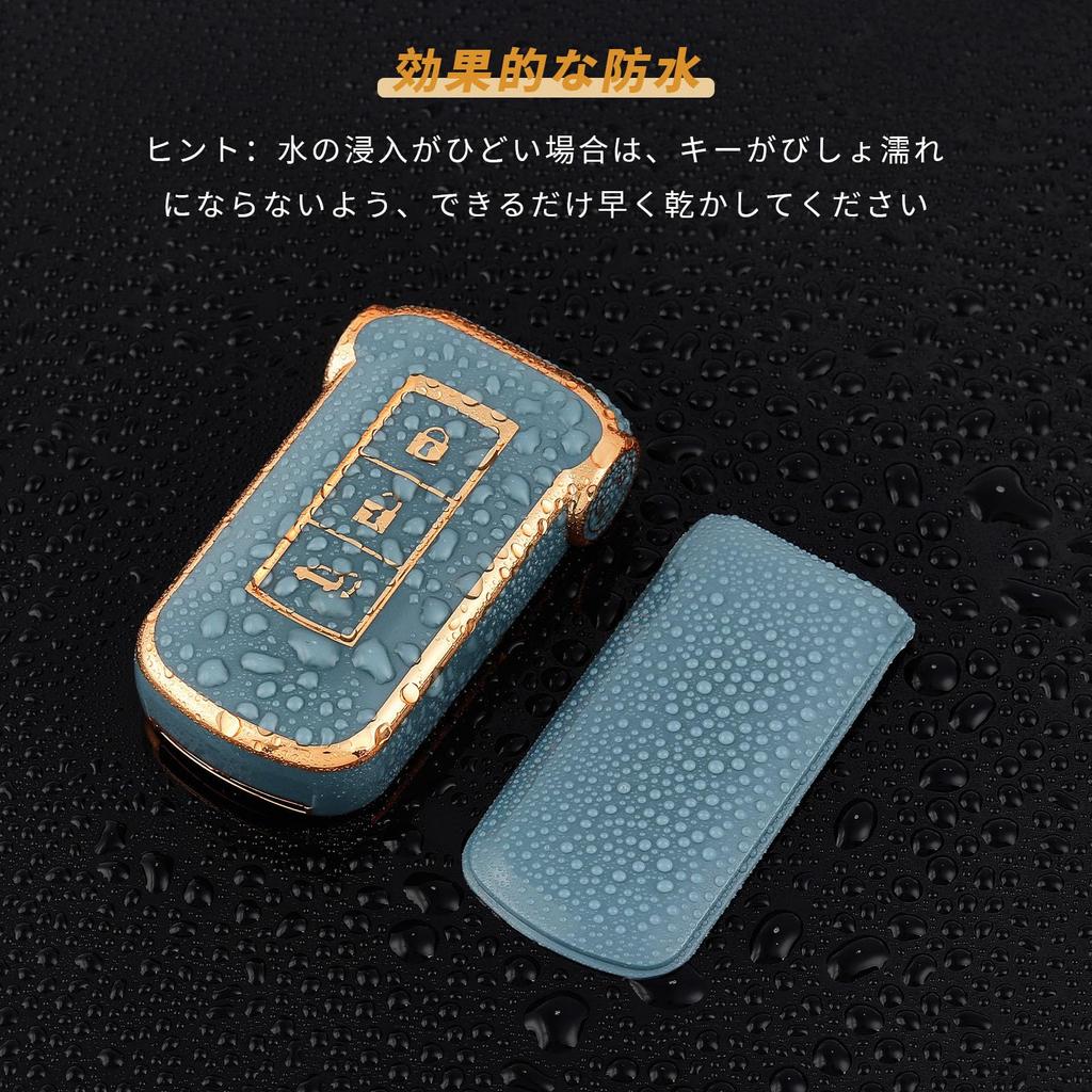 [OFFCURVE] Mitsubishi Delica D5 Dedicated Key Case, New Delica Car Keybo, TPU Material, Waterproof,