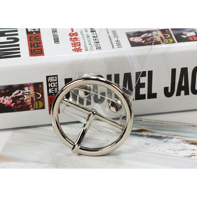 Fashion All-Match Resin Plastic Fully Transparent Belt Circle Buckle Heart Buckle Women's Belt Jeans Students'
