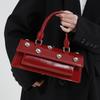 Trendy New Products, Personalized Street Style, Rivets, Portable Baguette Bags, Fashionable Spice Girl Style, Niche Versatile Messenger Bags, Women
