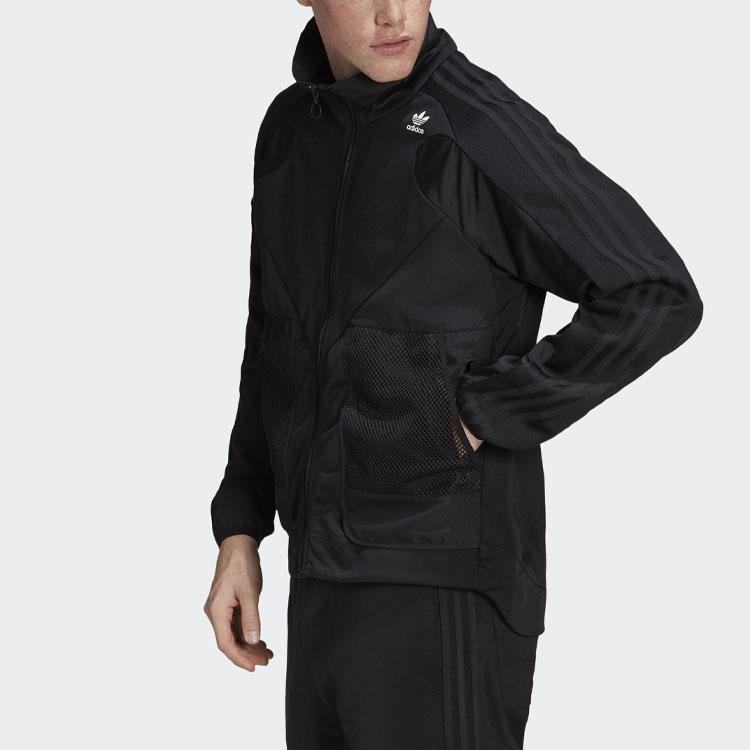 Adidas Originals Trefoil Pt3 Tt Track Jacket Men Outerwear Black ED5686