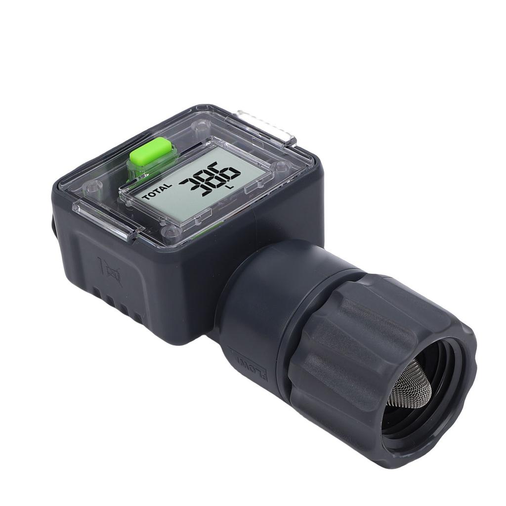 Digital Waterflow Meter Garden Hose Real Time Tracking Smart Water Meter for Outdoor Plants Watering