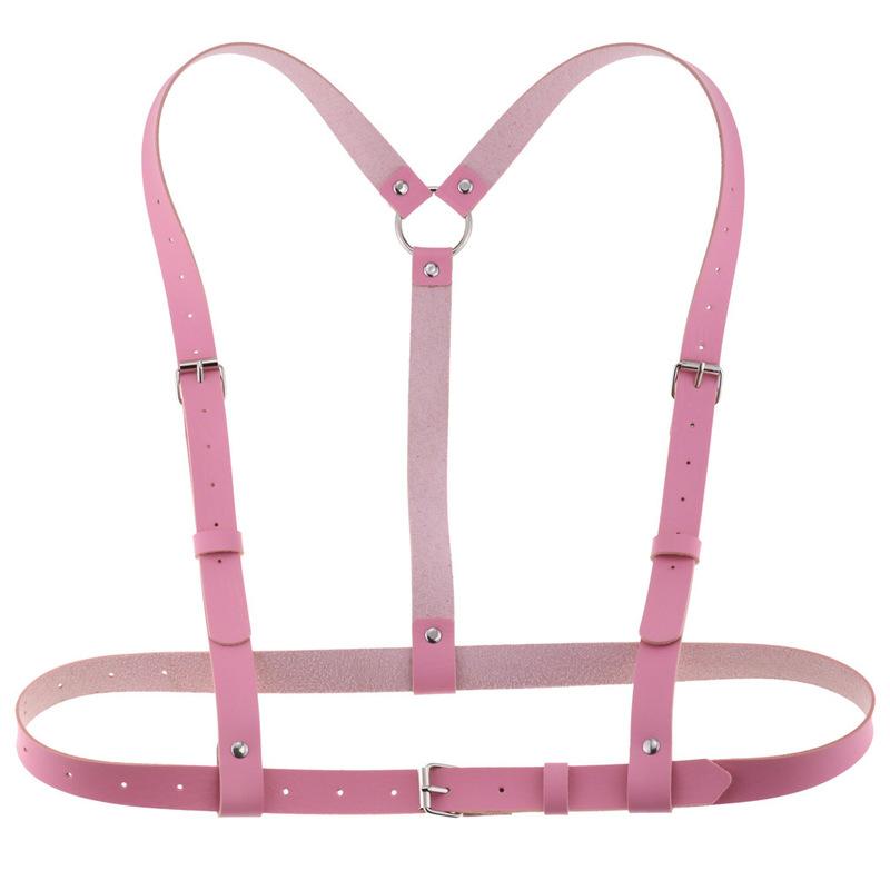 Women Sexy Garters faux Leather Women Body Bondage Cage Sculpting Harness Waist Belt Straps Suspenders Goth Harajuku Belt