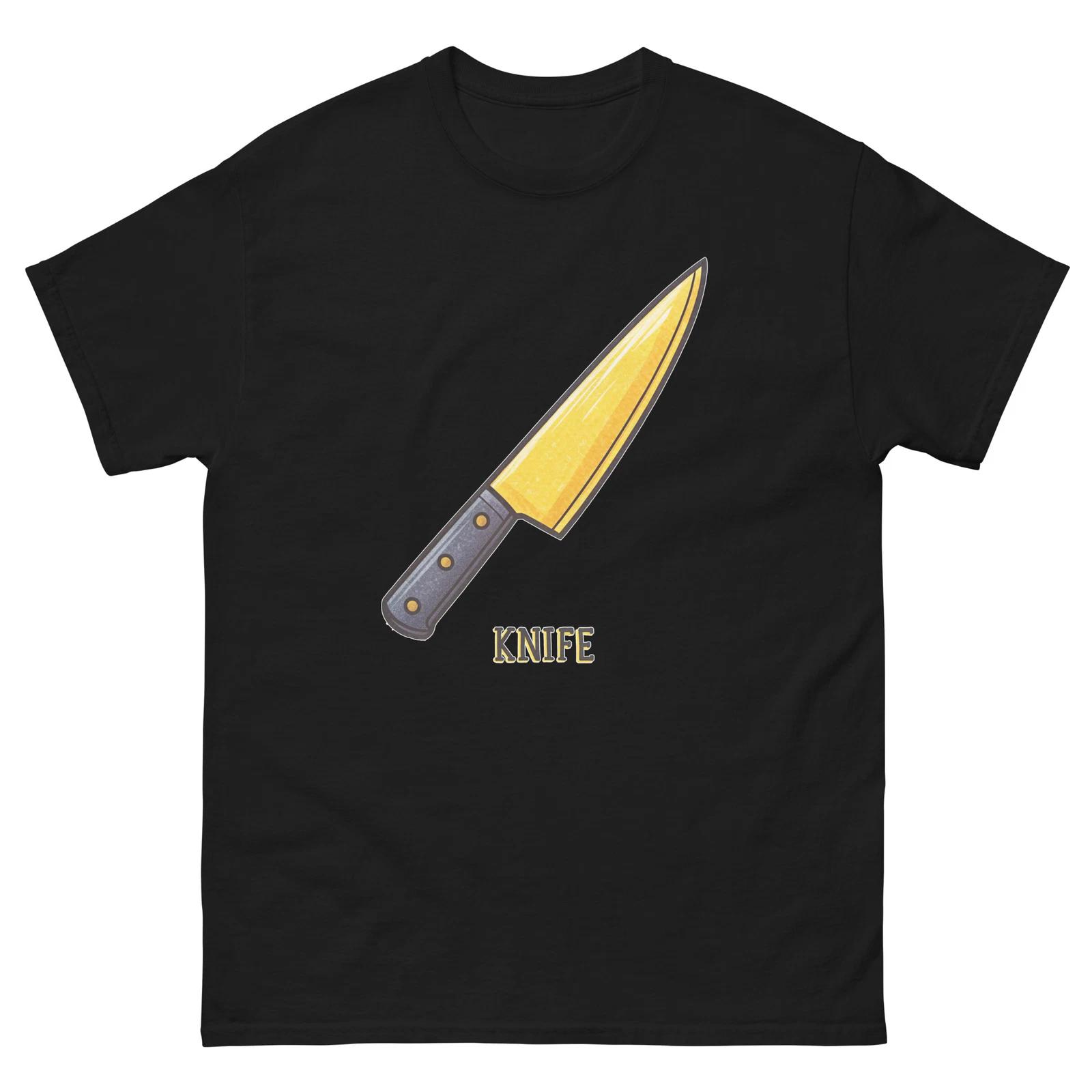 Knife Kitchen Home Cooking Culinary Utensil T-Shirt 4XL