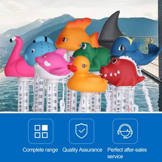 Yousheng Baby Bath Thermometer Duck Easy Read Bathtub Hot Tub Floating Swimming Pool Water Temperature Gauge Measurement Tool