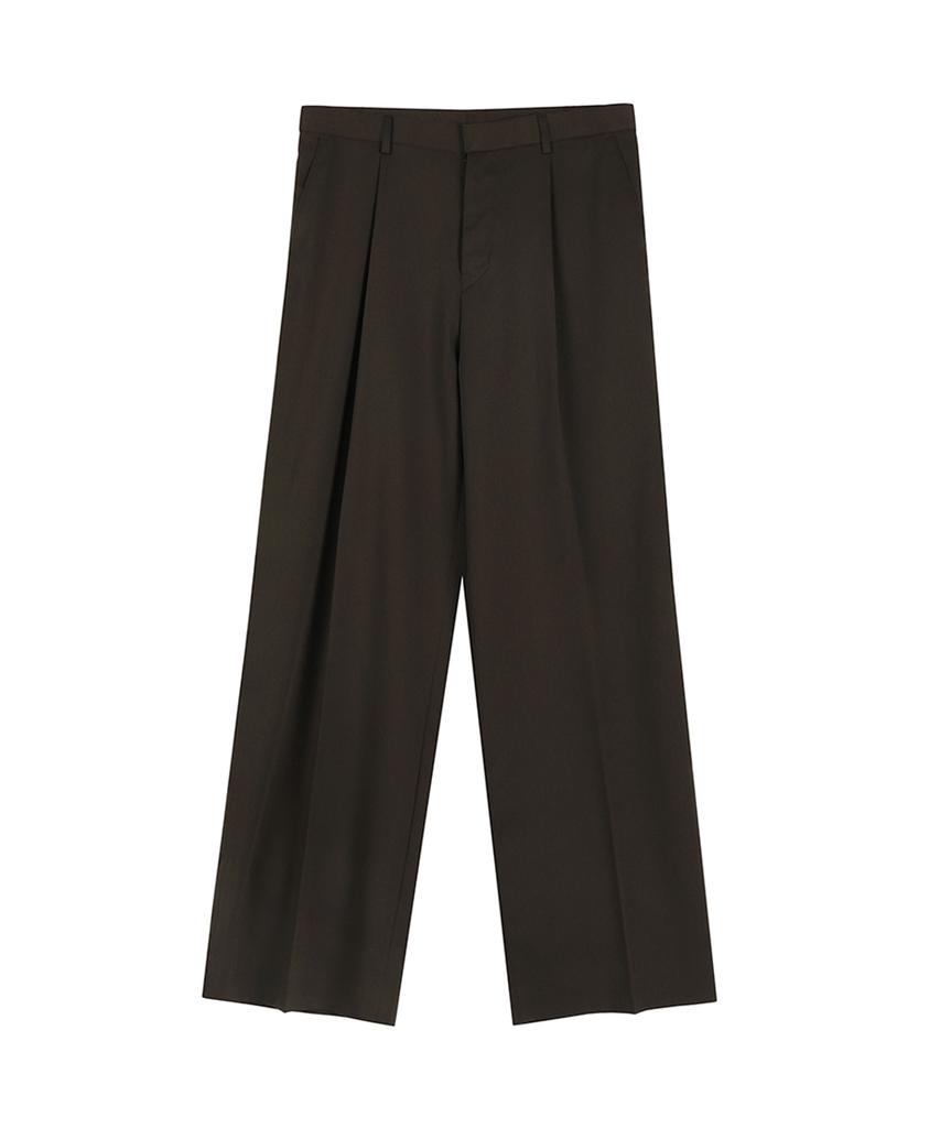 Avandress [Set] Modern Single Blazer & Onetuck Wide Slacks - 4Col