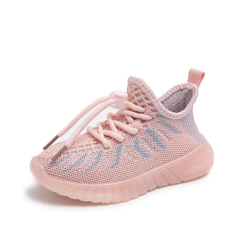 Chaussures décontractées à semelle souple antidérapantes pour enfants (garçons et filles), chaussures respirantes monobloc à enfiler