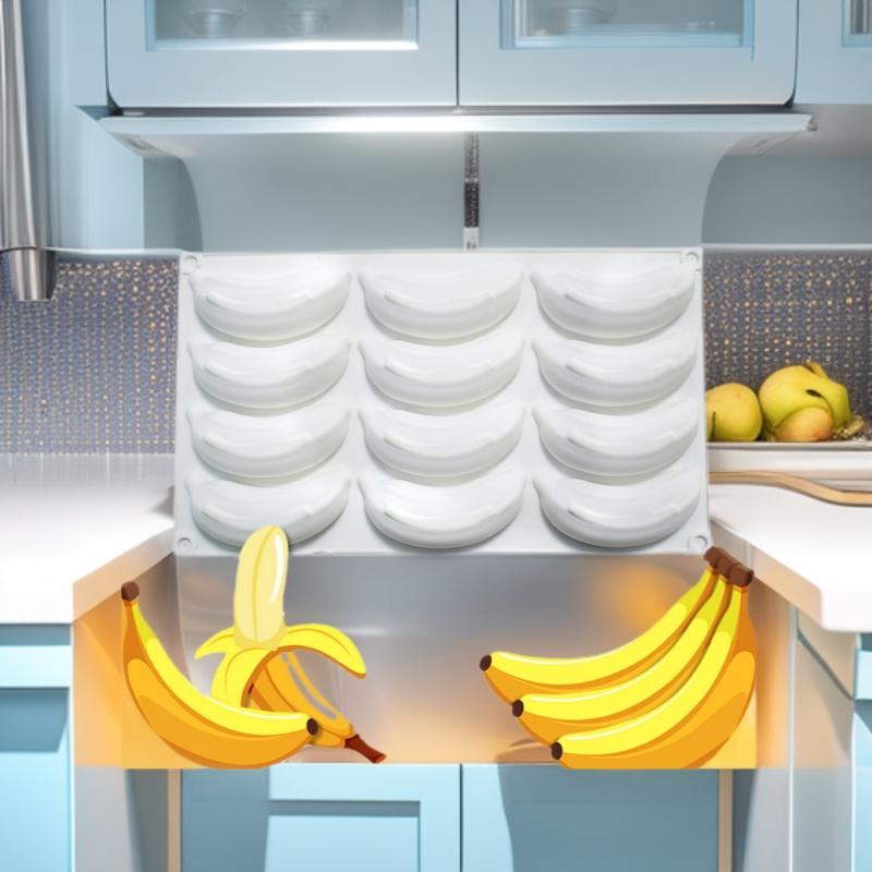 Frucht Banane Silikon Mousse Kuchenform Kuchen Dekoration Schokoladenform Wiederverwendbare Backformen Dessert Werkzeug