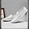 Genuine Leather Men Casual Shoes Soft Moccasins Men's Flats Fashion Brand Men Loafers Breathable Driving Shoes