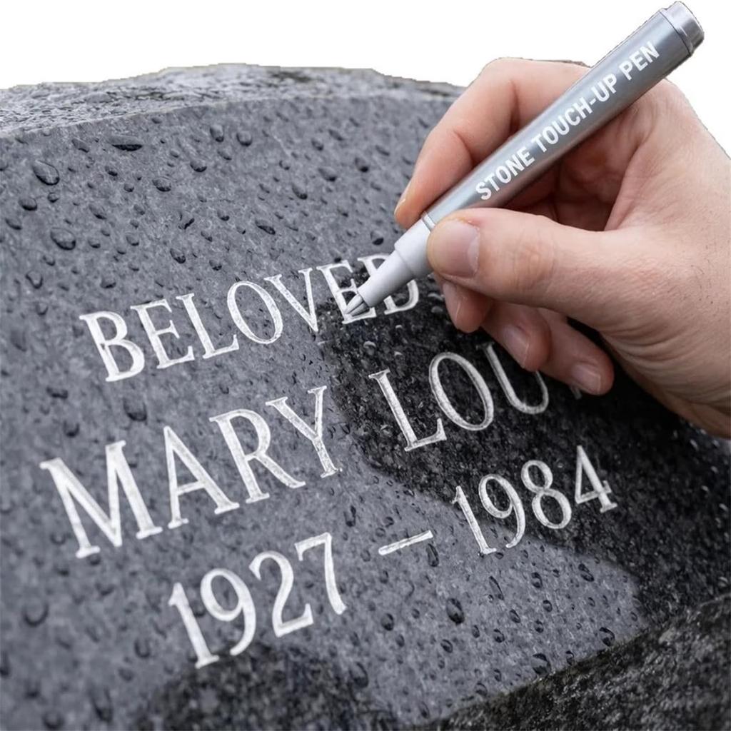15ml Stone Touch-Up Pen Paint Marker for Repairing and Restoring Stone Surfaces Durable and Easy to Apply with Fine Tip for Precise Coverage
