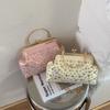High-value Niche Fashion Metal Handbag Women's New Trendy Pearl Decoration Foreign-style Dinner Bag Women's Bag