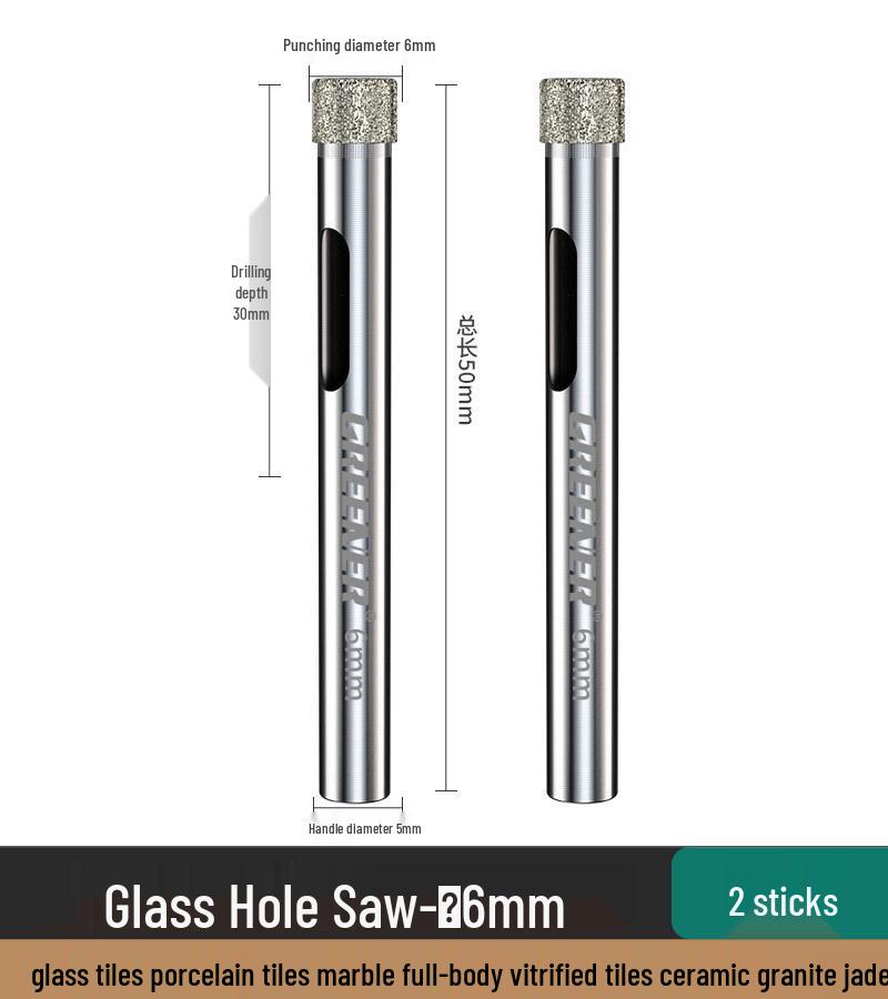 Green Forest Diamond Drill Bit for Tiles, Glass & Marble