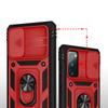 Armored case for Samsung Galaxy S20 FE, CamShield Slide, red